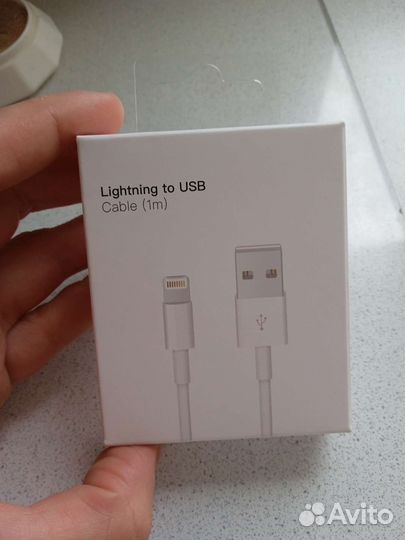 Новый кабель lighting 1м