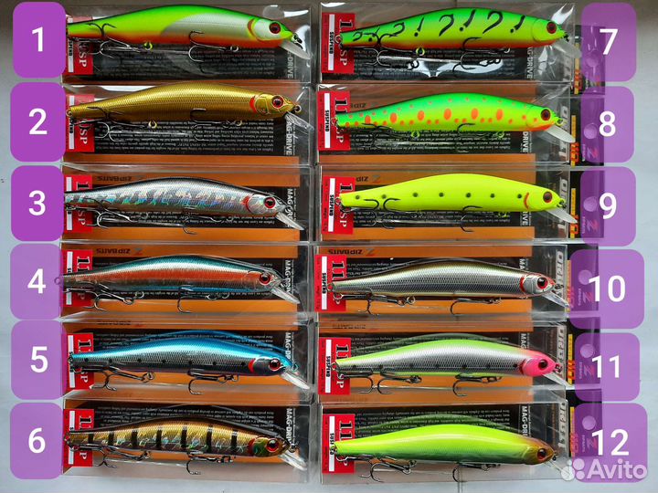 Воблеры ZipBaits Orbit 110