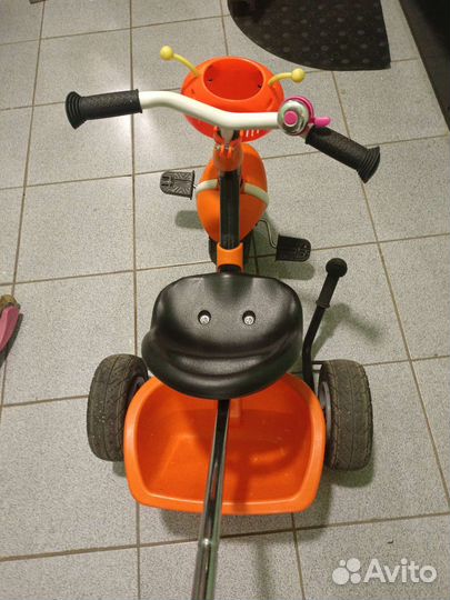 Детский велосипед с ручкой kettler