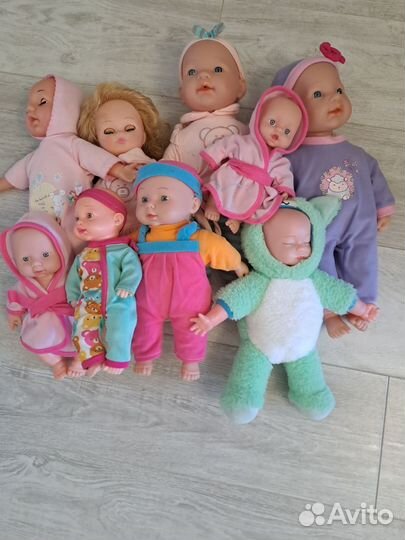 Куклы пупсы пакетом