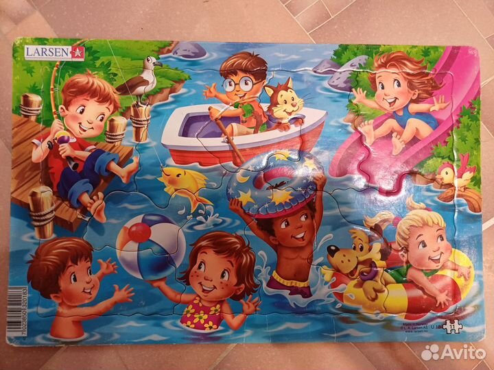 Пазлы Larsen