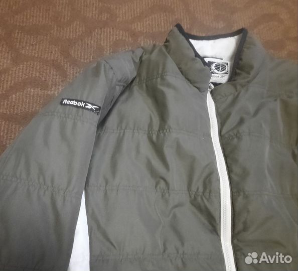 Пуховик мужской двухсторонний Reebok. Оригинал 60р