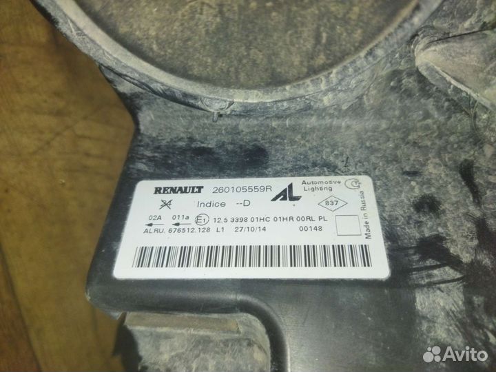 Фара левая/правая Renault Logan 2