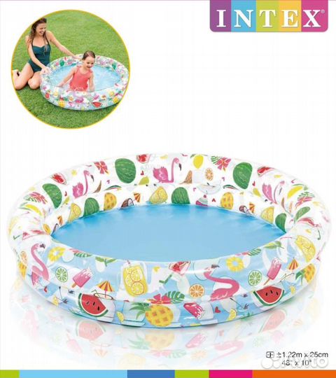 Бассейн надувной детский 