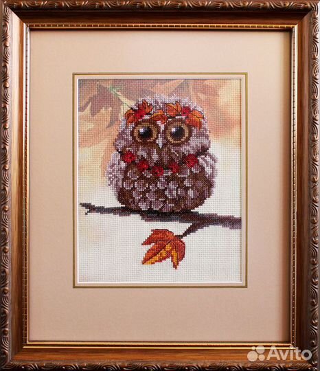 Картина, вышитая крестом 