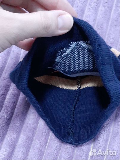 Шапка детская на осень