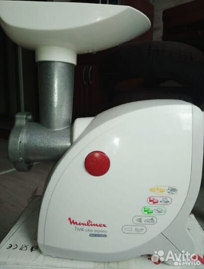 Мясорубка электрическая moulinex hv4