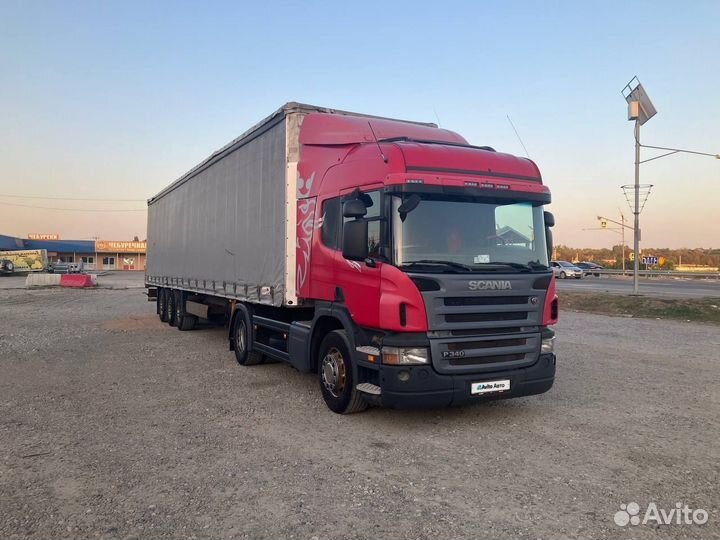 Scania P340 с полуприцепом, 2011