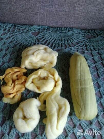 Шерсть для валяния меринос