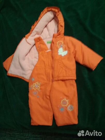 Комбинезон для девочки весна-осень