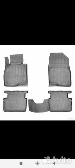 Ковры резиновые Mazda 3 BM 2013 - 2017 г.в