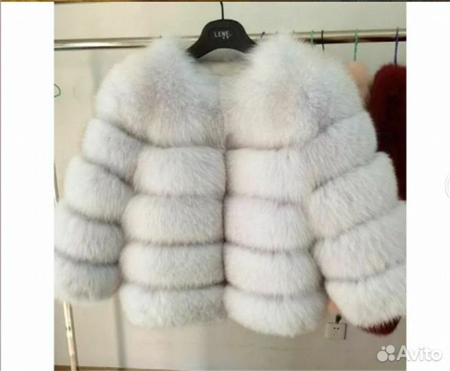 Шубка белая свадебная