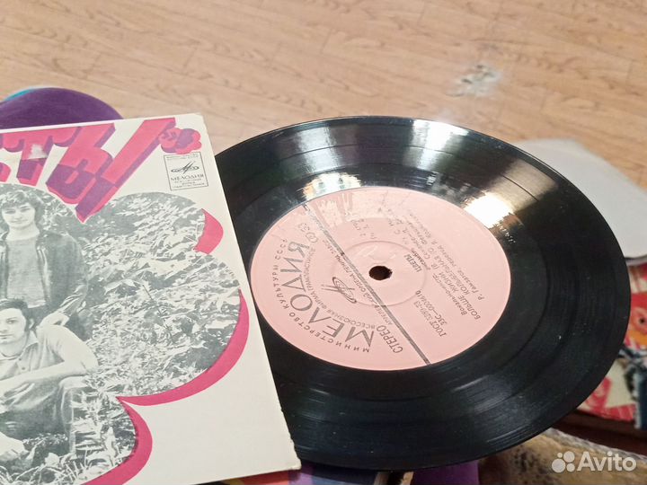 Пластинки мелодия