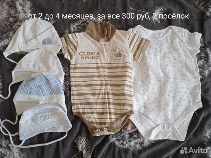 Одежда до 8 месяцев