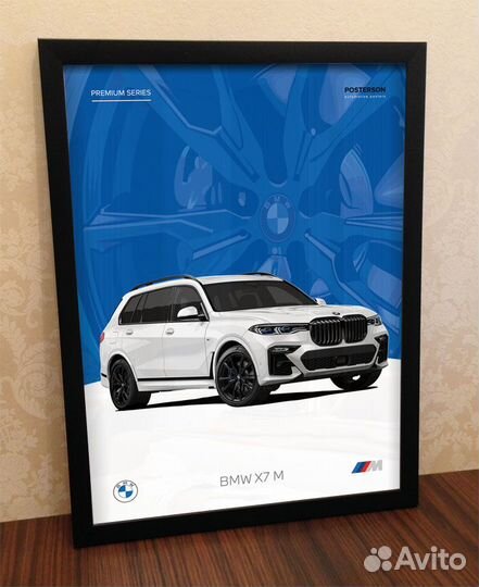 Постер BMW X7 M