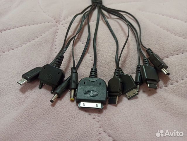 Кабель провод зарядка usb 10 в 1