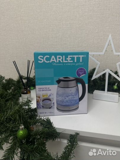 Электрический чайник Scarlett SC-EK27G40