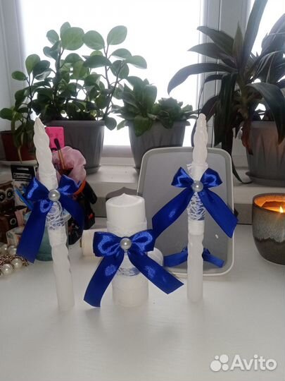 Набор свечей для свадьбы