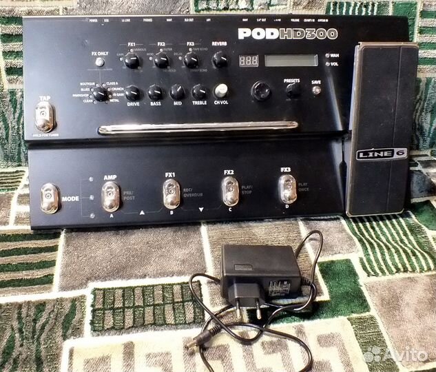 Гитарный процессор Line 6 Pod HD 300