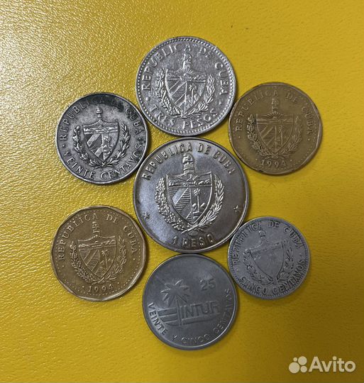 Монеты Кубы