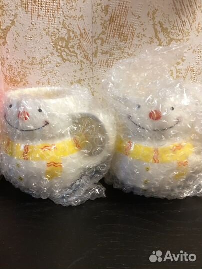 Кружки керам 2 желтые