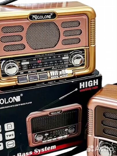 Радиоприемник bluetooth колонка yemstza
