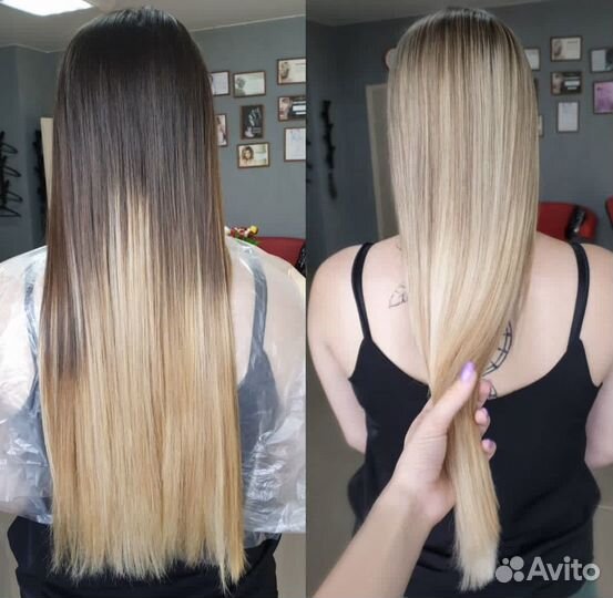 Парикмахерские услуги окрашивание стрижки