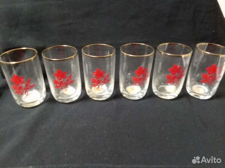 Новые хрустальные, рюмки, стопки
