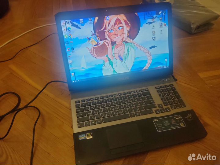 Ноутбук asus ROG G75VX