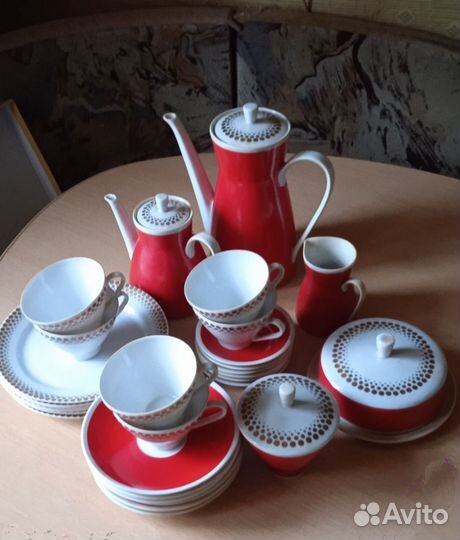 Сервиз Freiberg, гдр, 29 предметов