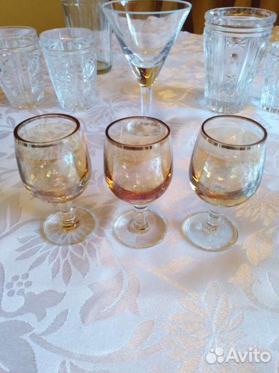 Рюмки, стаканы СССР