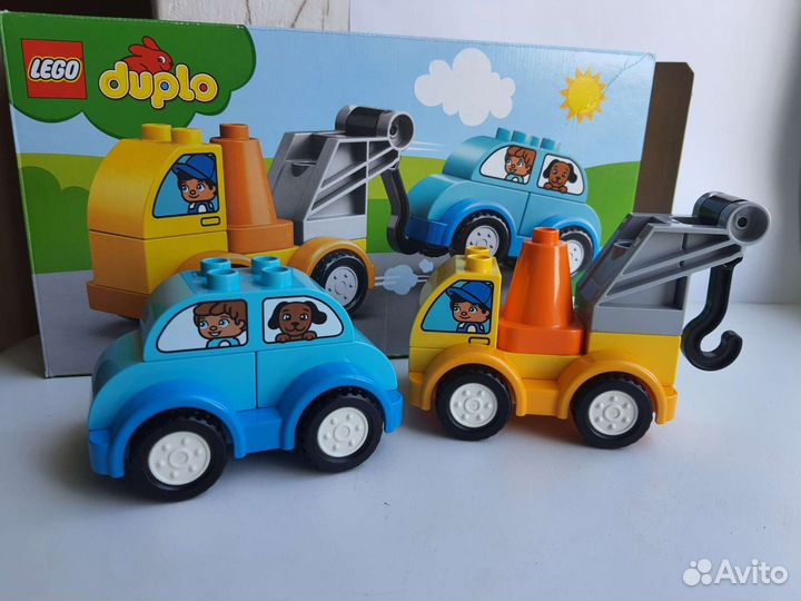 Lego duplo 10883 мой первый эвакуатор