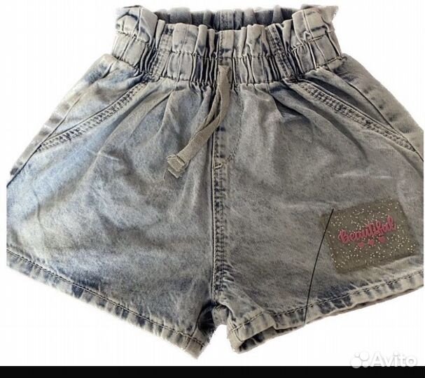 Джинсовые шорты 92