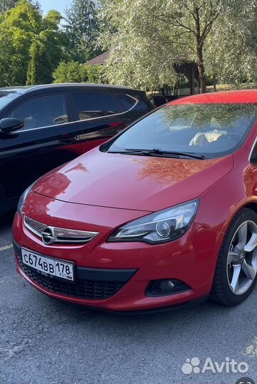 Opel Astra GTC 1.4 AT, 2014, 126 500 км