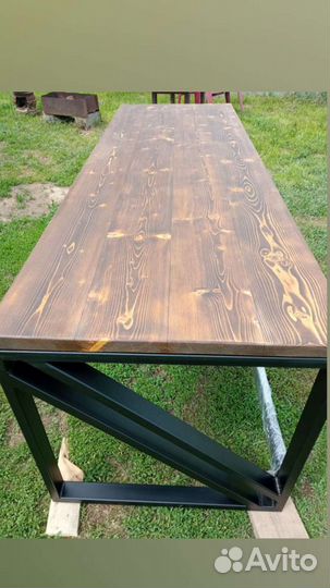 Столы и столешницы из натурального дерева