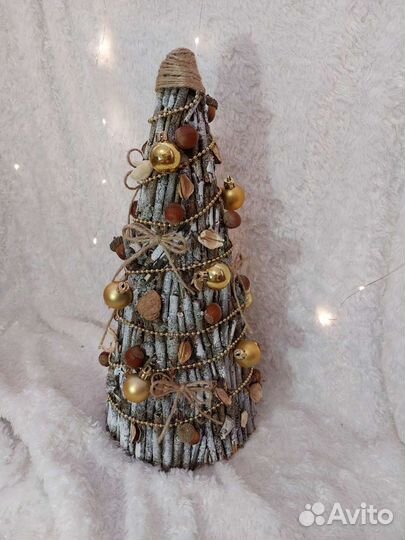 Елка искусственная ручная работа