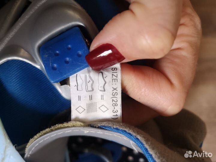 Коньки раздвижные 28-31 размер Ase sport