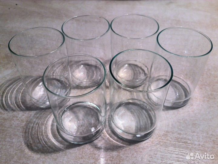 Рюмки хрустальные