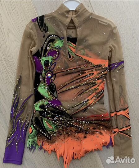 Купальник для художественной гимнастики «Жар-птица