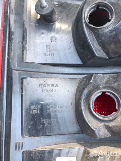 Фонарь сигнальный задний правый Setra 4-Series