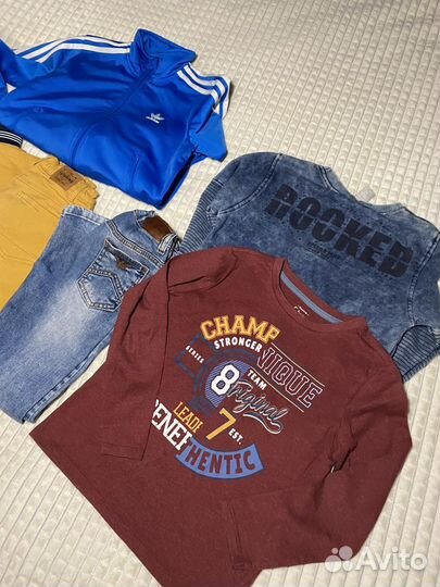 Вещи пакетом на мальчика 122-134