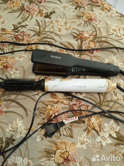 Фен щетка rowenta новая и выпрямитель