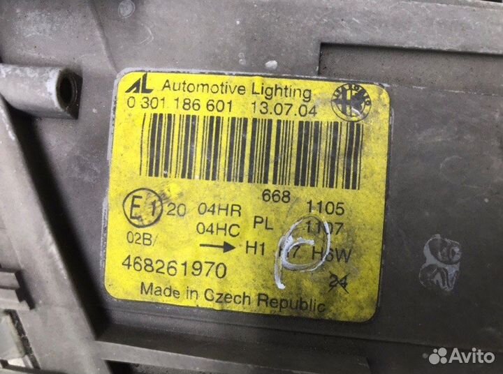 Фара 0301186601 Alfa Romeo 147 (2000-2010)
