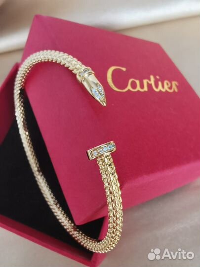 Браслет женский cartier гвоздь