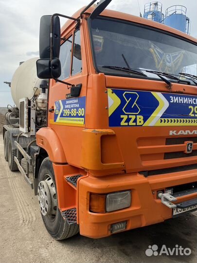 Автобетоносмеситель КамАЗ 65115, 2012