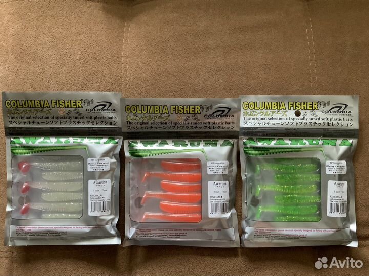 Силиконовые приманки Awaruna