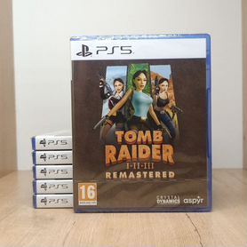 Tomb Raider I - III Remastered PS5 диск