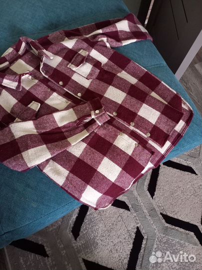 Рубашка утепленная для девочки