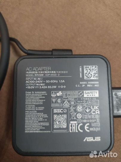 Блок питания для ноутбука asus