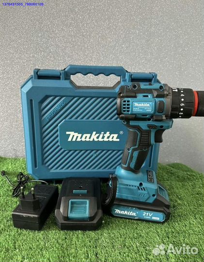 Новый ударный бесщеточный шуроповерт Makita (Арт.88654)
